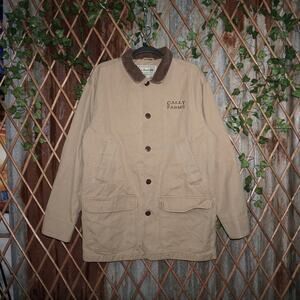 Medium - Vintage Y2K LL Bean workwear 90s chore coat jacket